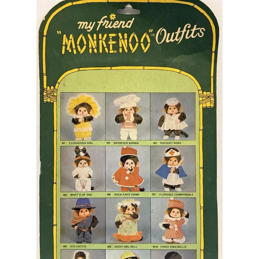 Vintage Totsy My Friend Monkenoo Outfits I Do Groom NOS NIP RARE FREE SHIPPING